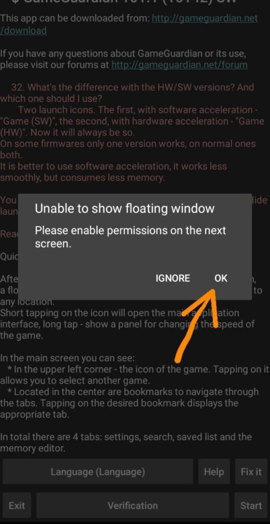 Configure settings