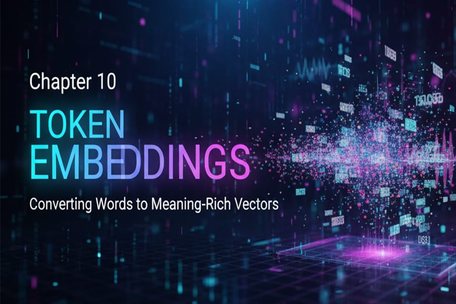 Chapter 10: Token Embeddings - Converting Words to Meaning-Rich Vectors