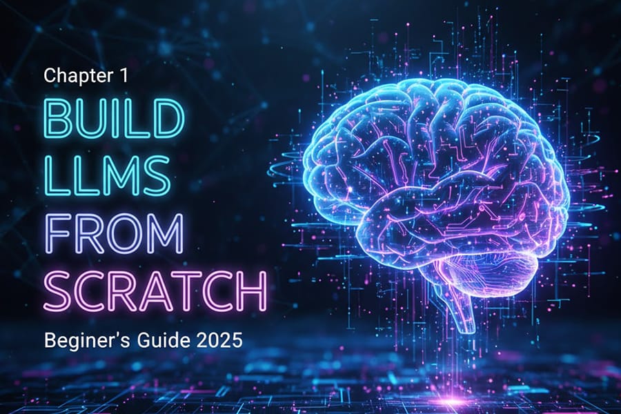 Chapter 1: Building LLMs from Scratch - Complete Beginner's Guide & Series Introduction 2025