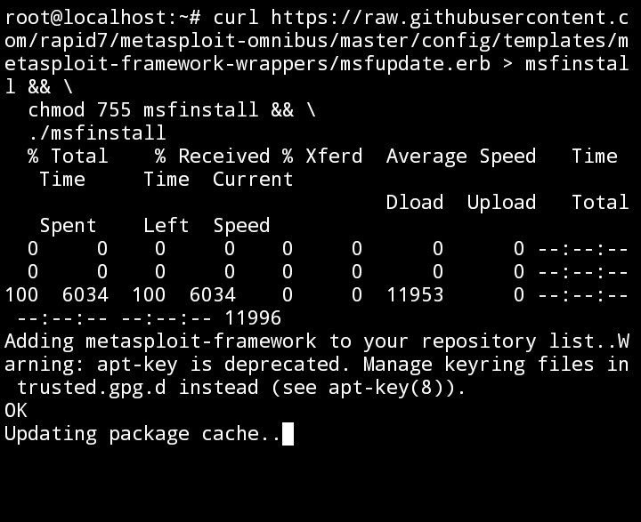 Install Metasploit