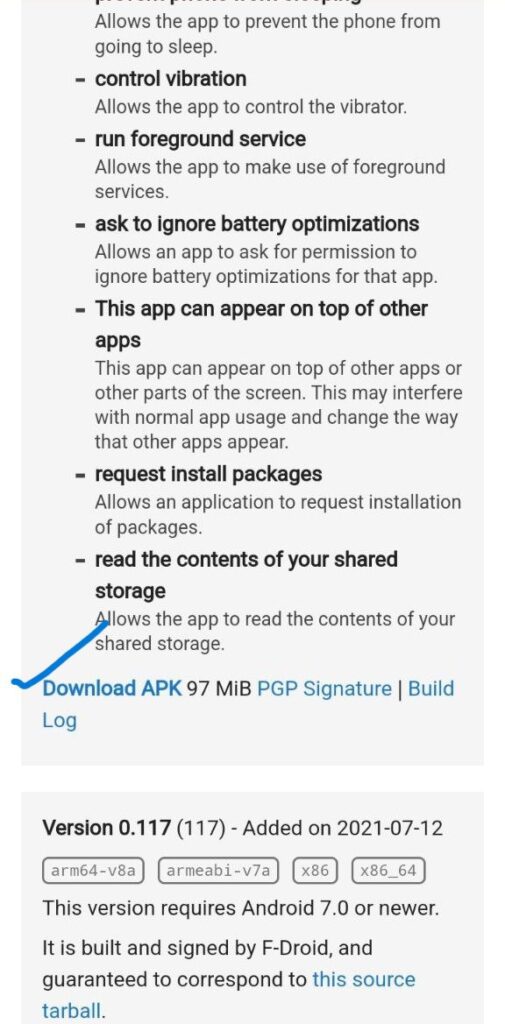 Download APK